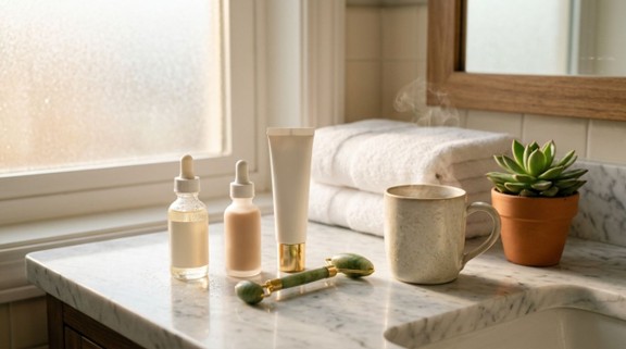 Hautpflege im Homeoffice-Alltag: Was wirklich in die Morgenroutine gehört