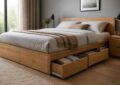 Bett Holz mit Schubladen – Die perfekte Kombination aus Stil und Funktionalität für Ihr Schlafzimmer