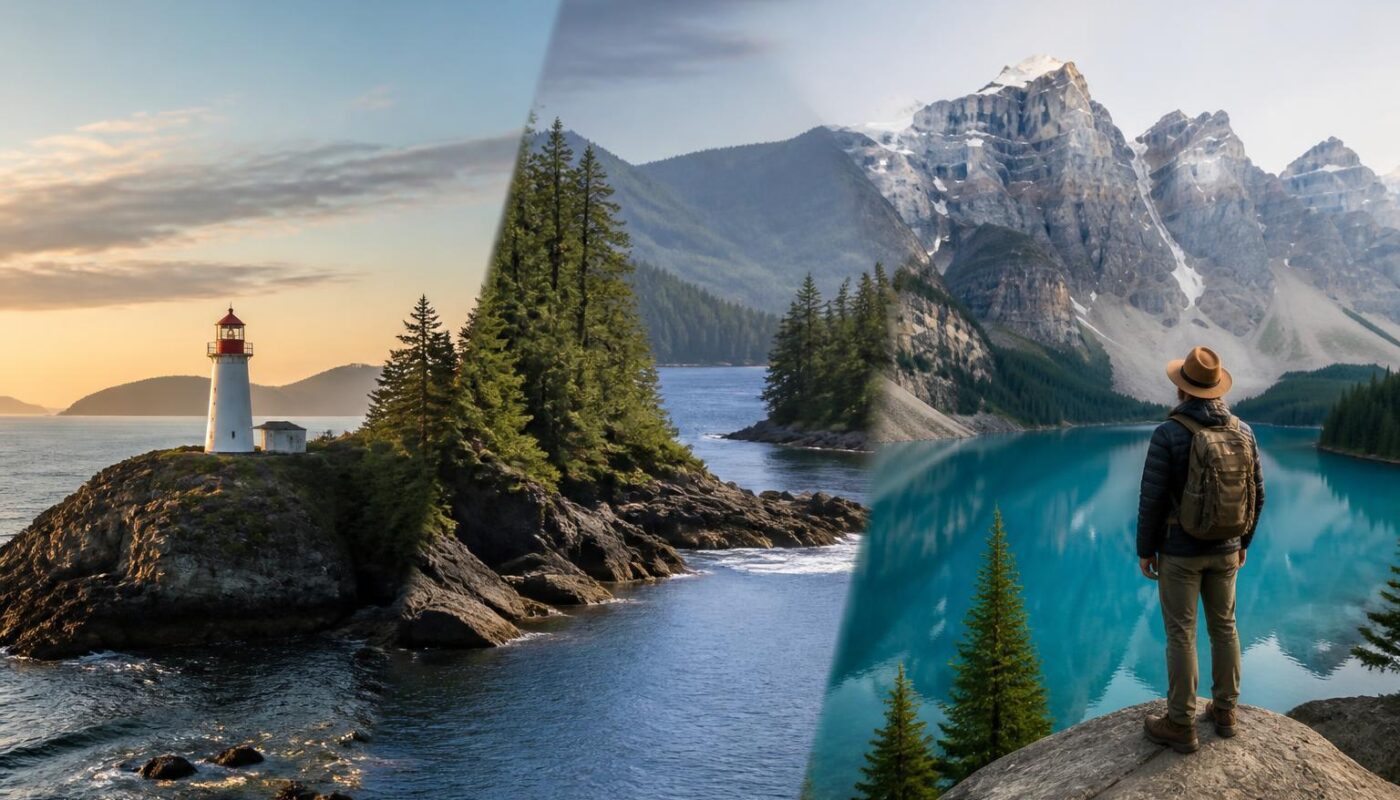 Kanada jenseits der Rockies: Ostkanada, Vancouver Island und die Frage, was man zuerst sieht